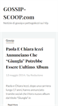 Mobile Screenshot of gossip-scoop.com